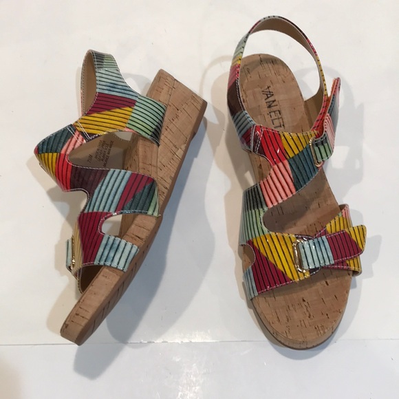 vaneli cork sandals